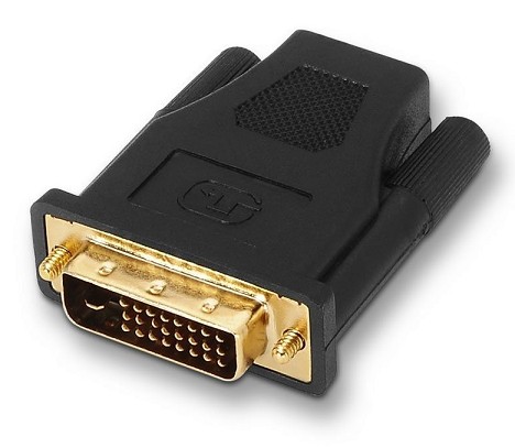 HDMI ADAPTER 19 FEMALE PINS TO DVI 24+5 MALE