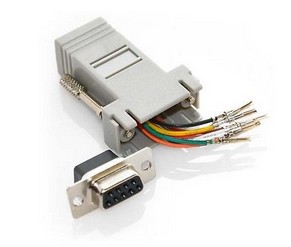 M-52811  ADAPTER FEMALE DB9 TO RJ45 --