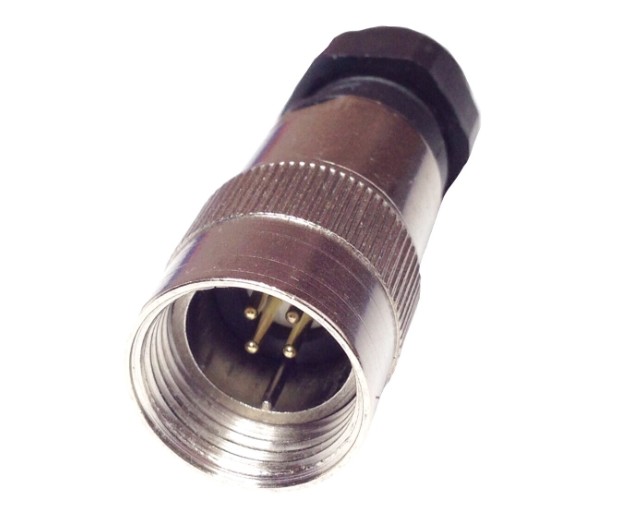 CMEP-10A4AuQ 4 PIN MALE AIR SIDE MILITARY CONNECTOR