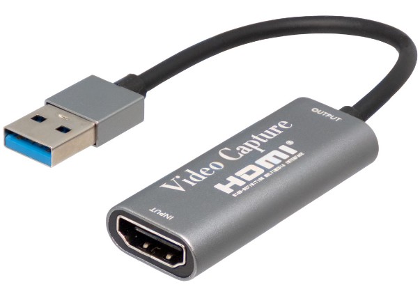 CAPTURADORA DE VIDEO HDMI 4K POR USB