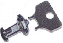 TBR-2T  BOLT WITH NUT AND WRENCH FOR MOUNT