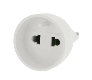10-146-05-0  UNIVERSAL ADAPTER WITH COLLAR WHITE
