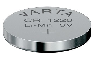 6220  LITHIUM BATTERY VARTA CR1220 3V