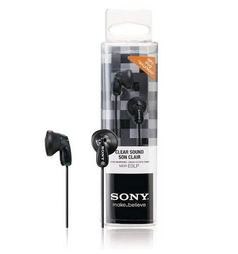 AURICULARES SONY MDR-E9LP NEGROS