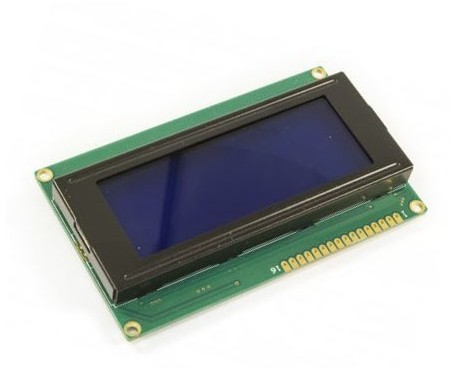 DISPLAY LCD 3.1" DE 20x4 FONDO AZUL 5V