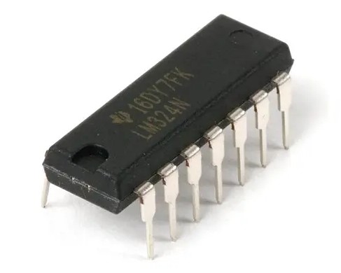 INTEGRATED CIRCUIT LM324N DIL-14