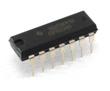 INTEGRATED CIRCUIT CD4016 DIL-16