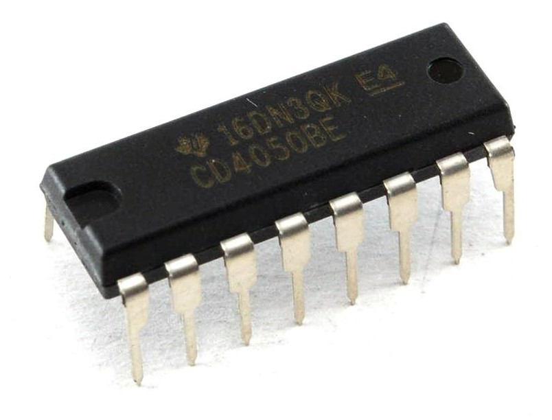 INTEGRATED CIRCUIT CD4050 DIL-16
