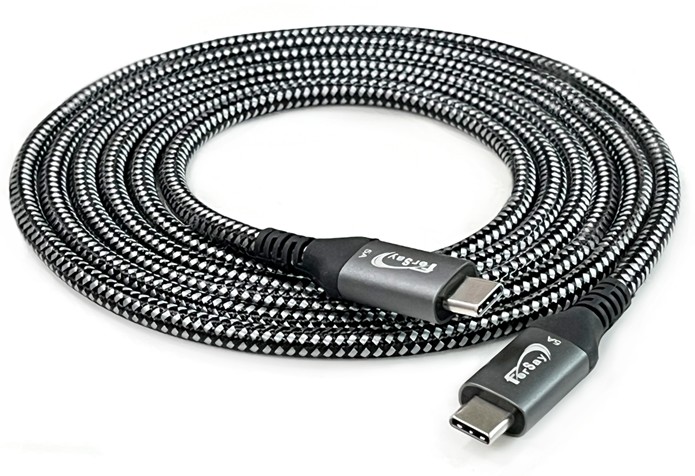 CABLE USB-C 3.2 MACHO 1.8m 100W