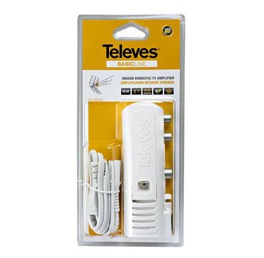 Amplificador de señal de TV TELEVÉS de 2 salidas