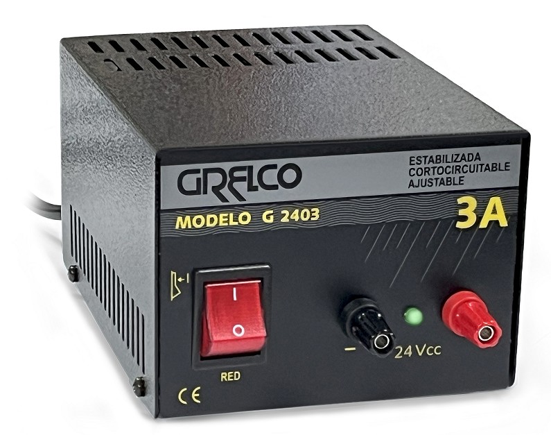 2403A Fuente Alimentacion Grelco 24V DC 3A - Cetronic