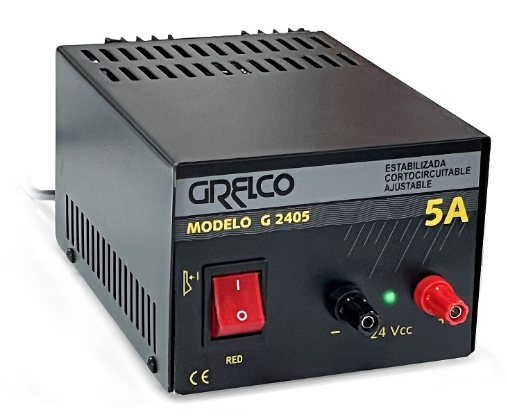 2405A Fuente Alimentacion Grelco 24V DC 5A - Cetronic