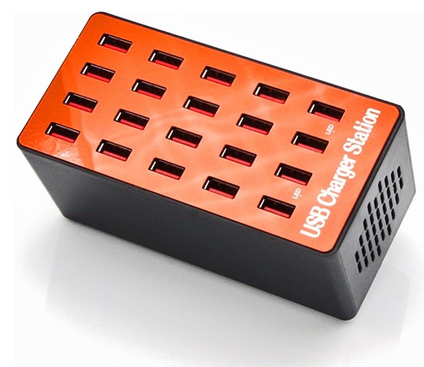 CARGADOR UNIVERSAL 20xUSB 80W