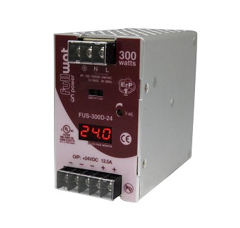 FUS-300D-24 FUENTE ALIMENTACION CARRIL DIN 24V DC 300W 12.5A