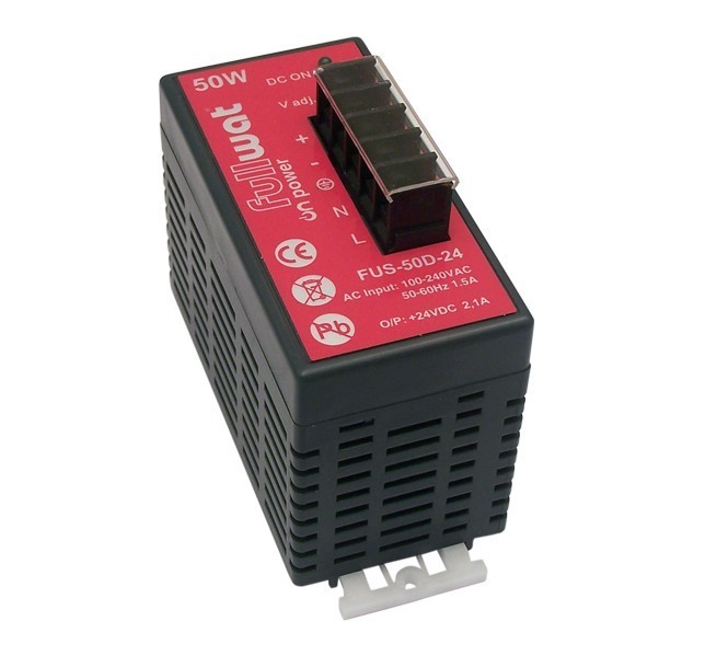 FUS-40D-05 FUENTE ALIMENTACION CARRIL DIN 5V DC 40W 8A