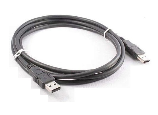 CABLE USB A MACHO A USB A MACHO 1.8m