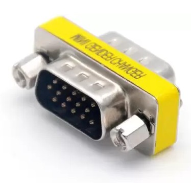 B-45183  COMPACT VGA ADAPTER HDB15 MALE TO HDB15 MALE