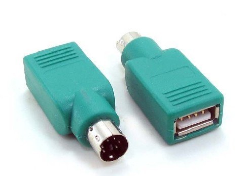 ADAPTADOR USB A HEMBRA A PS2 MACHO