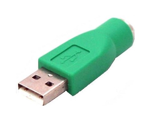 CONVERTIDOR USB MACHO A PS2 HEMBRA PARA RATON