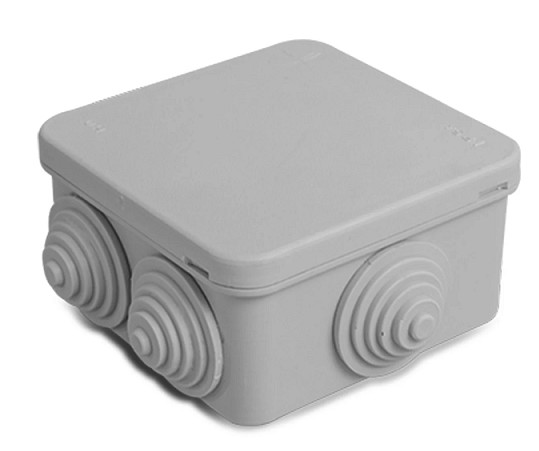 Caja Conexion Estanca de Superficie 80x80x40mm - Cetronic