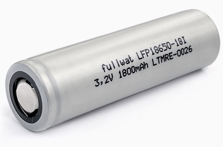 BATERIA LITIO 18650 LiFePO4 3.2V 1800mAh