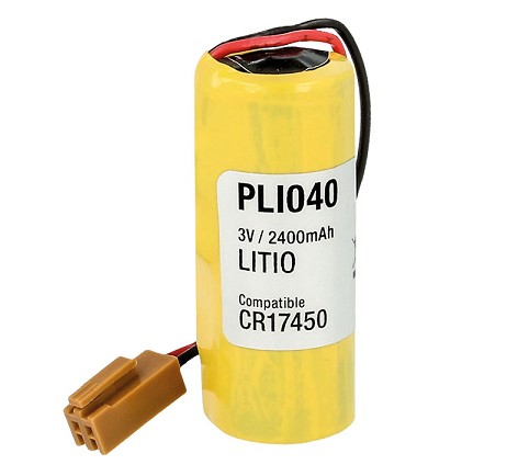 PACK LITIO A98L-0031-0012 CR17450 3V 2400Mah CON CONECTOR