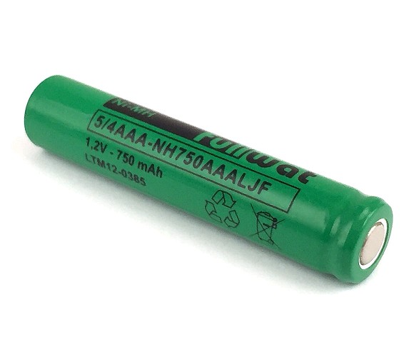 NH750AAALJF BATTERY NI-MH 750mA 10x50 mm
