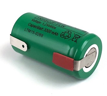 1/3aaa 100mah baterías 1,2 v recargable pequeña batería de ni mh