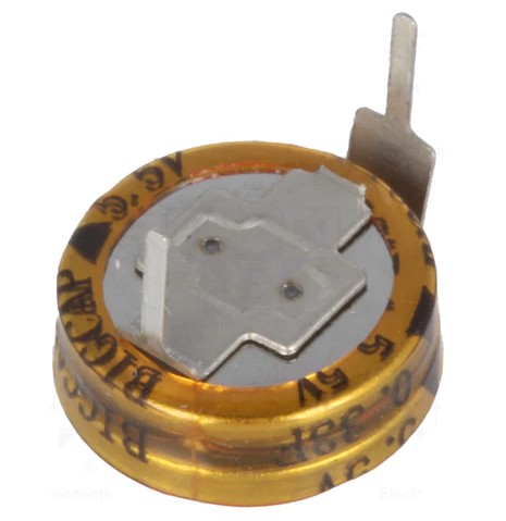 CONDENSADOR ELECTROLITICO 0.33F 5.5V