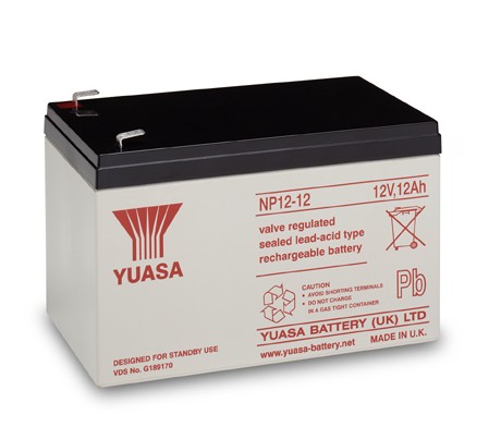 YUASA LEAD BATTERY NP 12-12 12V 12Ah 151x98x97.5 mm