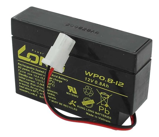 BATERIA LONG WP0.8-12 12V 0.8Ah 96x25x62mm