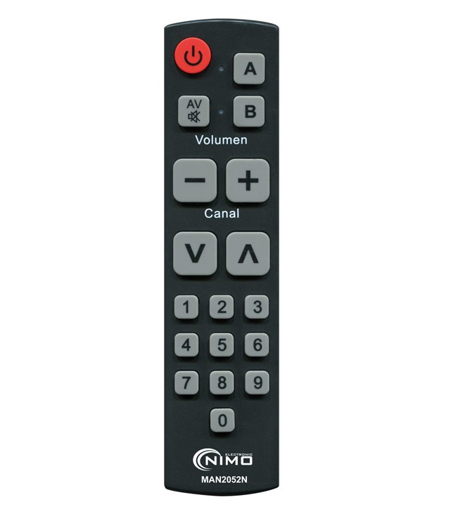 MANDO SIMPLIFICADO TV UNIVERSAL PROGRAMABLE