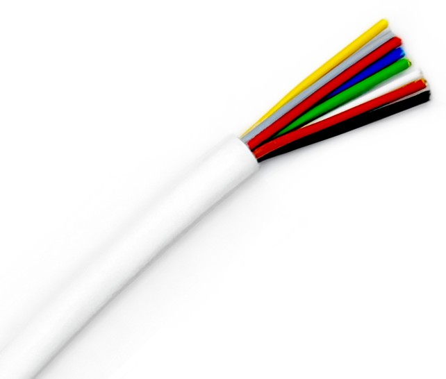 TCF-08 CABLE TELEFONICO CON FUNDA 8x0.22mm
