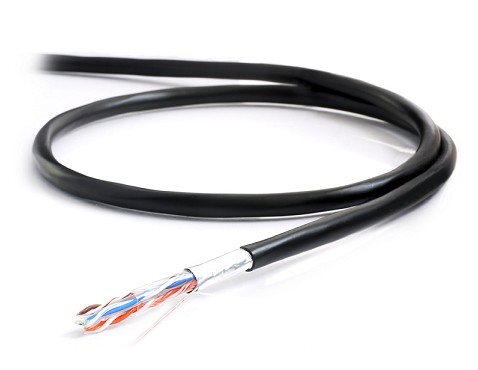 CABLE LAN CAT-6 FTP RIGIDO PARA EXTERIOR