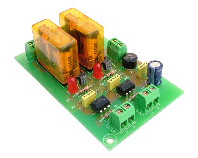 T-5 MODULO OPTOCOPLADO CEBEK 2 SALIDAS A RELE 12V