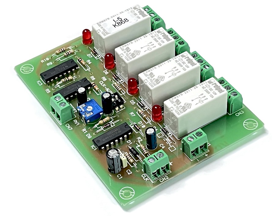 I-5   SEQUENTIAL CONTROL WITH 4 OUTPUTS CEBEK