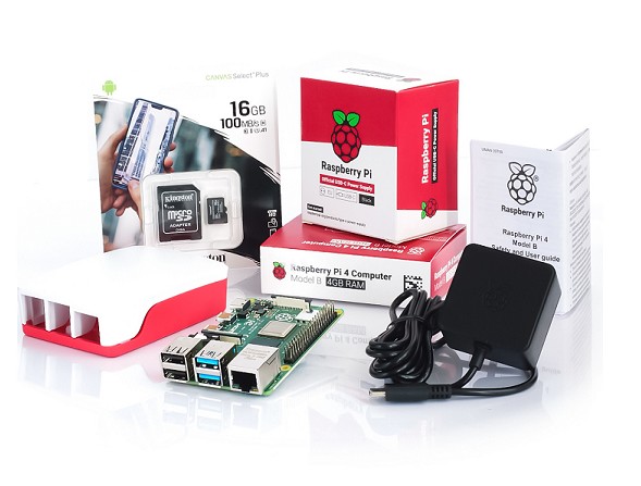 RASPBERRY PI 4 4Gb STARTER KIT