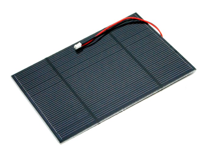 PANEL SOLAR 6V 2.5W 116x160mm