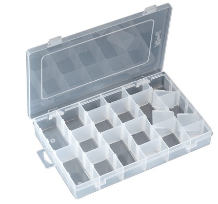 CM055 CAJA AJUSTABLE COMPONENTES SMD 275x177x42.5mm