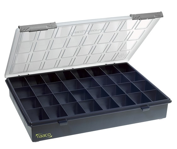 136181 STORAGE BOX 32 COMPARTMENTS GREY