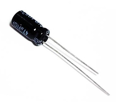 RADIAL ELECTROLYTIC CAPACITOR MINI 0.1uF  50V 105º