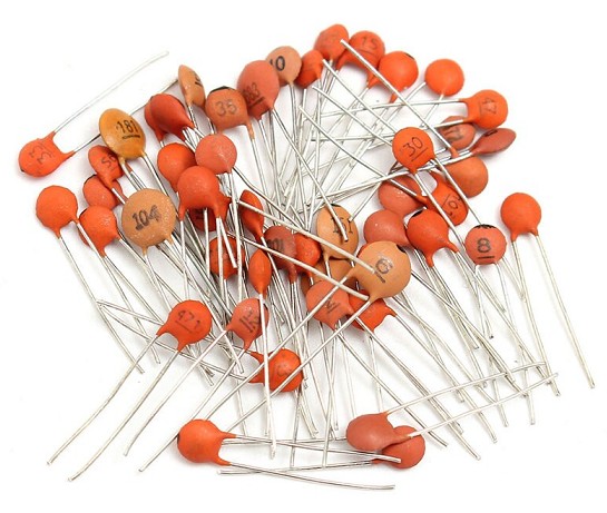 CERAMIC CAPACITOR 100V R-2.5 1-100KpF