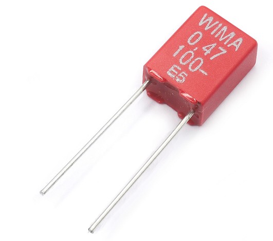 CP  CAPACITOR MKT R-5  470K pF  100V