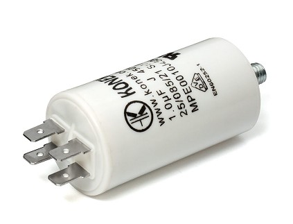 Condensador de 14UF universal con conectores de cable 14cm 