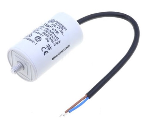 CONDENSADOR DE MOTOR CON CABLE 31.5uF 425VCA