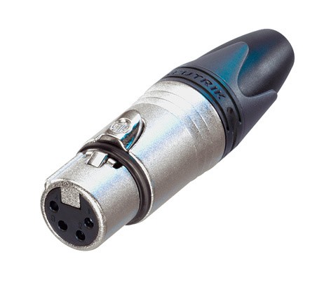 NEUTRIK NC4FX XLR FEMALE 4 PIN AIR SIDE CONNECTOR --