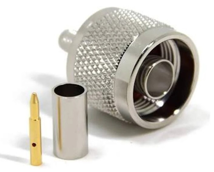 CONECTOR N MACHO CRIMPAR LMR200