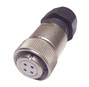 CHP10A4AuQ CONECTOR MILITAR HEMBRA AEREA 4 PINES IP67