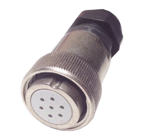 CHP20C7AuQ 7 PIN FEMALE AIR SIDE MILITARY CONNECTOR