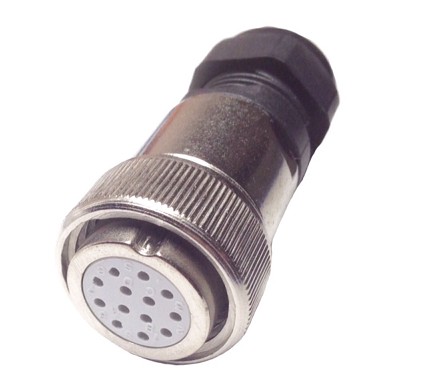 CHP-20B13Au 13 PIN FEMALE AIR SIDE MILITARY CONNECTOR